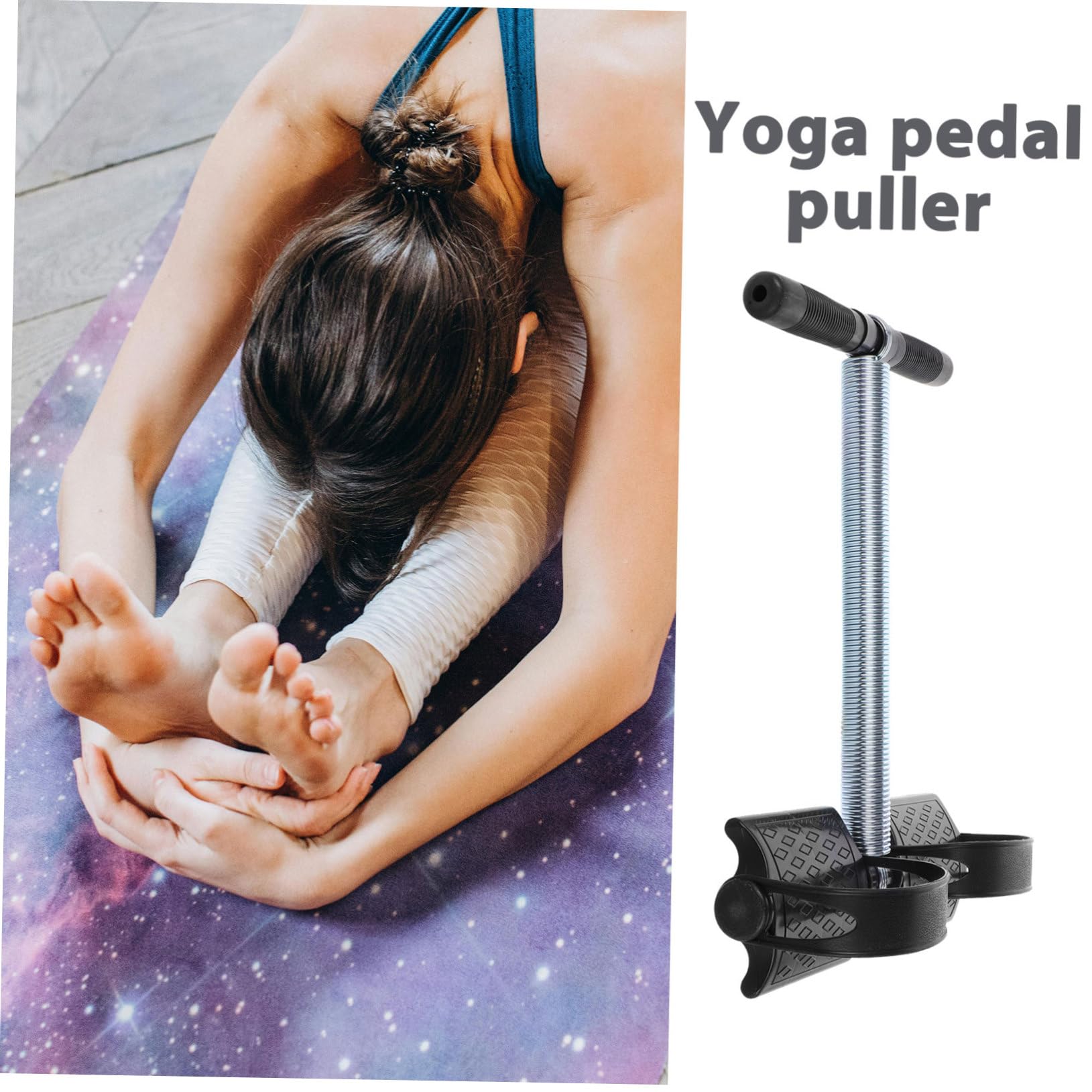 Pedale Fitness per Yoga e Tirante Gambe, Allenamento Corpo e Braccia