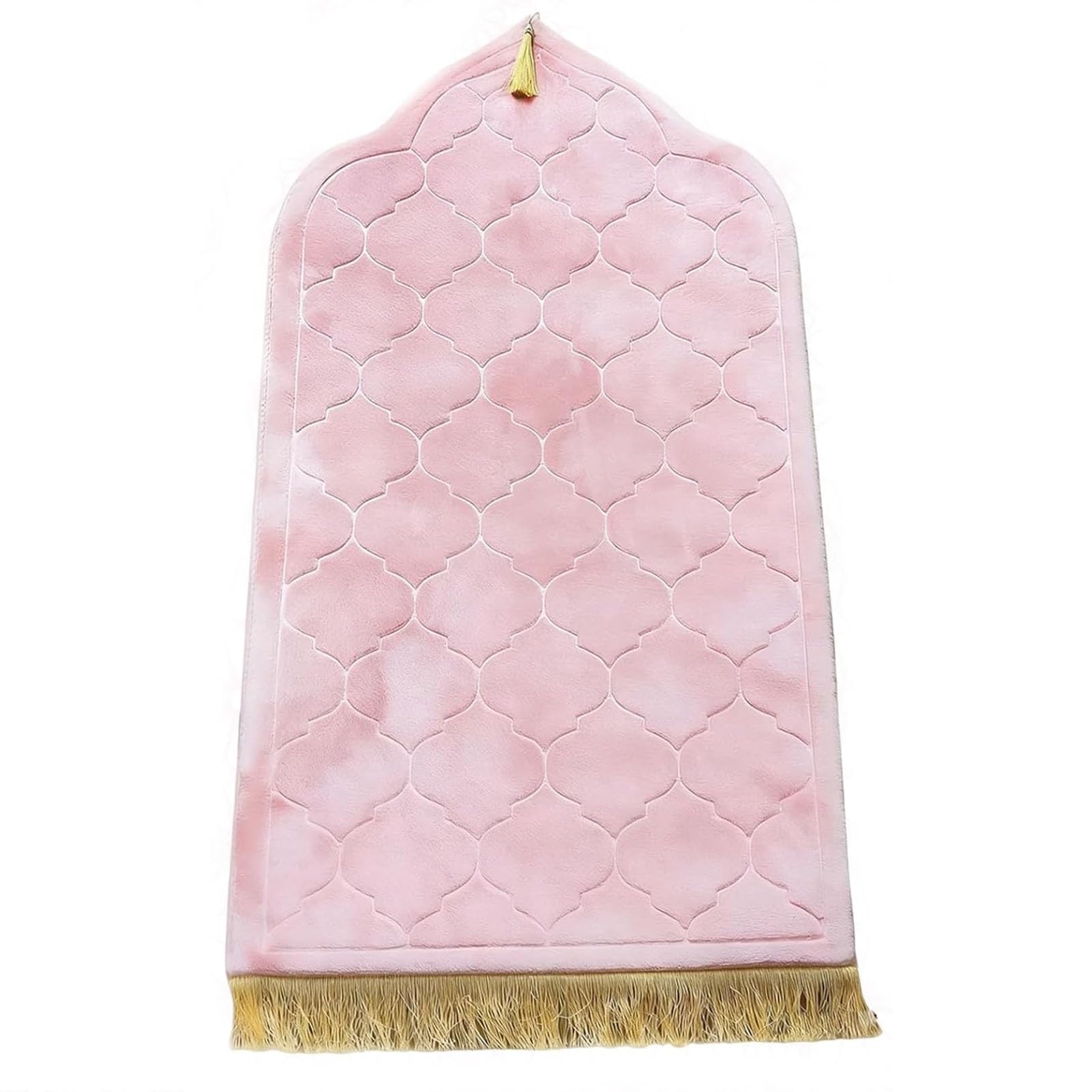 Tapis De Prière Musulman, Tapis De Prière Islamique Extra Épais Et Rembourré, Doux Et Antidérapant, Idéal pour Les Voyages. Cadeau Élégant.