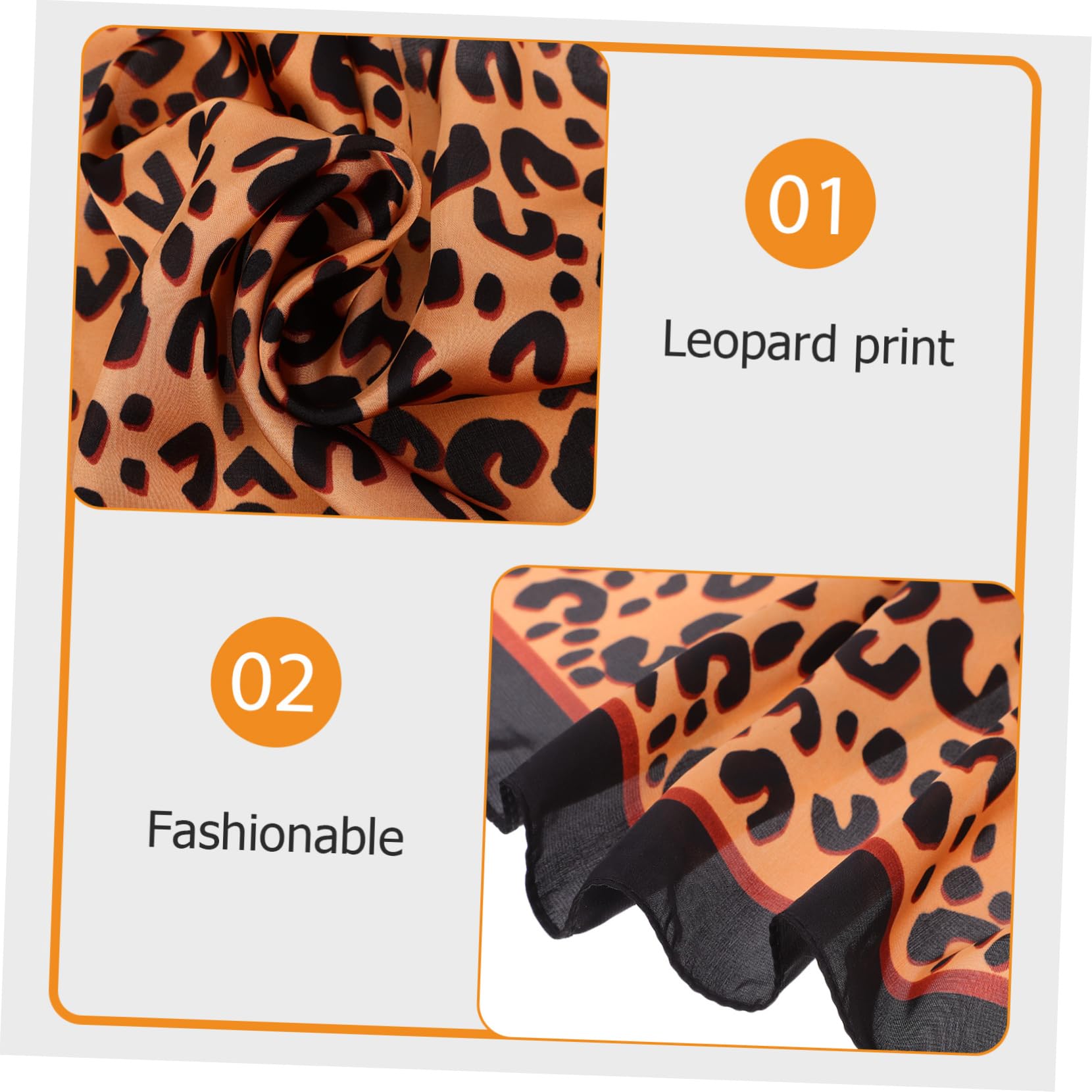 Mikikit 1 pieza Bufanda Cuadrada de Seda con Estampado de para Mujer Pañuelo Multifuncional Elegante y Cómodo para Darle un de Moda y cualquier Ocasión