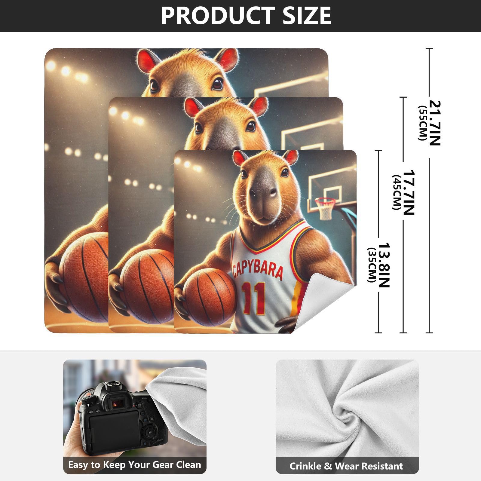 Capybara Basketball Protective Wrap 13.8