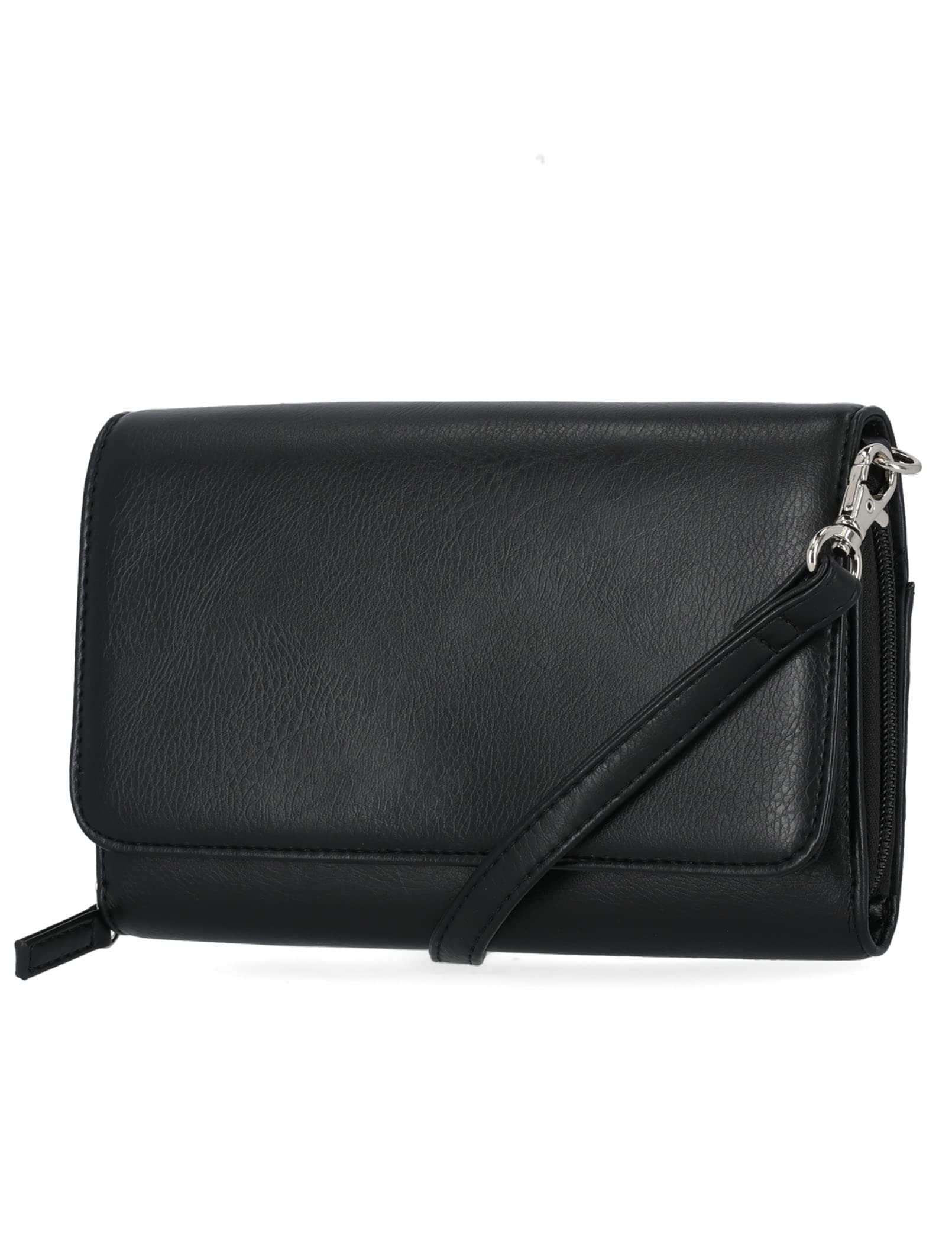 Anti Theft Slim & Compact RFID Crossbody Bag For Women Travel Purse Handbag Wallet Vegan Leather