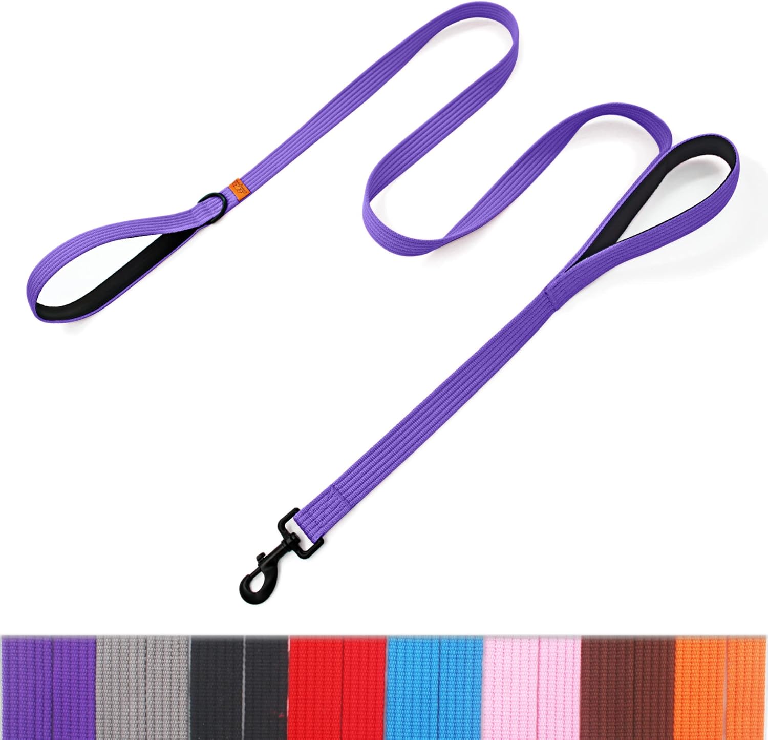 lynxking Dog Training Leash Double Handle Dog Leash Heavy Duty 6ft Webbing 2 Padded Handles Leash Long Reflective Safety Walking Lead for Small Medium Large Dogs lynxking Dog Training Leash Double Handle Dog Leash Heavy Duty 6ft Webbing 2 Padded Handles Leash Long Reflective Safety Walking Lead for Small Medium Large Dogs