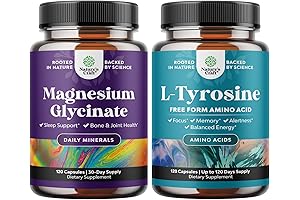 Magwell by Livewell: Pure Magnesium Glycinate and L-Tyrosine for Health and Energy
