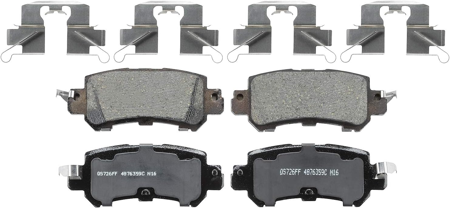 Wagner QS ZD1624 Disc Brake Pad Set, Chamfered Edges for Smooth, Quiet Stops, Fits 2013–2015 Mazda CX-5