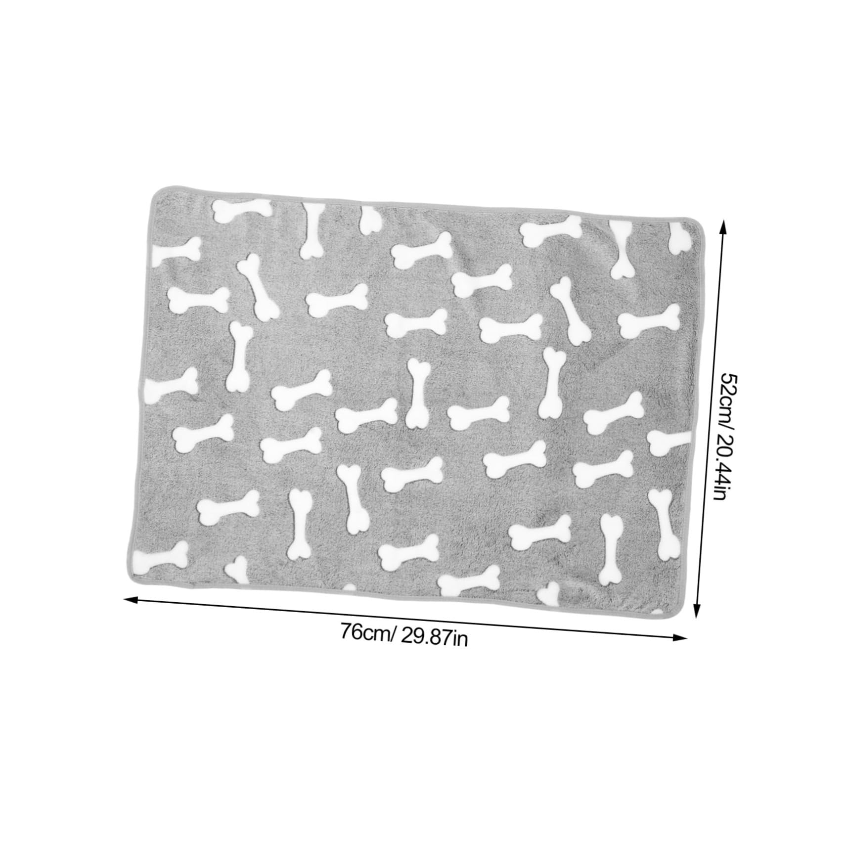 BESPORTBLE 5pièces Couverture Polaire Douce pour Animaux De Compagnie Plaid Chaud pour Chien Et Chat pour Canapé Et Lit Parfait pour Petits Animaux