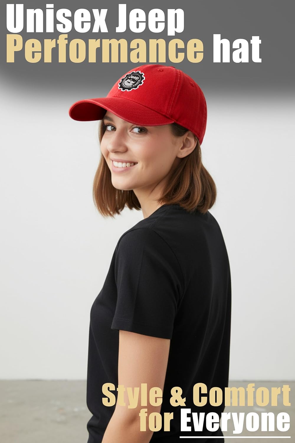 Jeep Performance Parts Baseball Cap | Woven Patch Hat | Adjustable | Officially Licensed