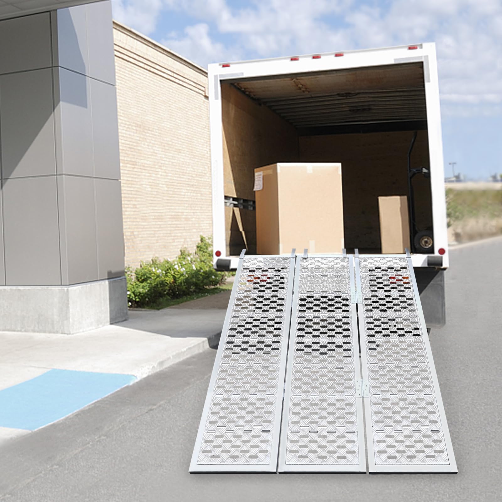 1500 lbs Loading Truck Ramp,77
