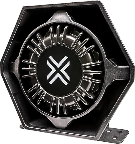 ThunderWave - Altavoz compacto de sirena de 100 W 126-134 dB 500-5,000 Hz IP66 resistente al agua compatible con ajuste universal Altavoz de sirena