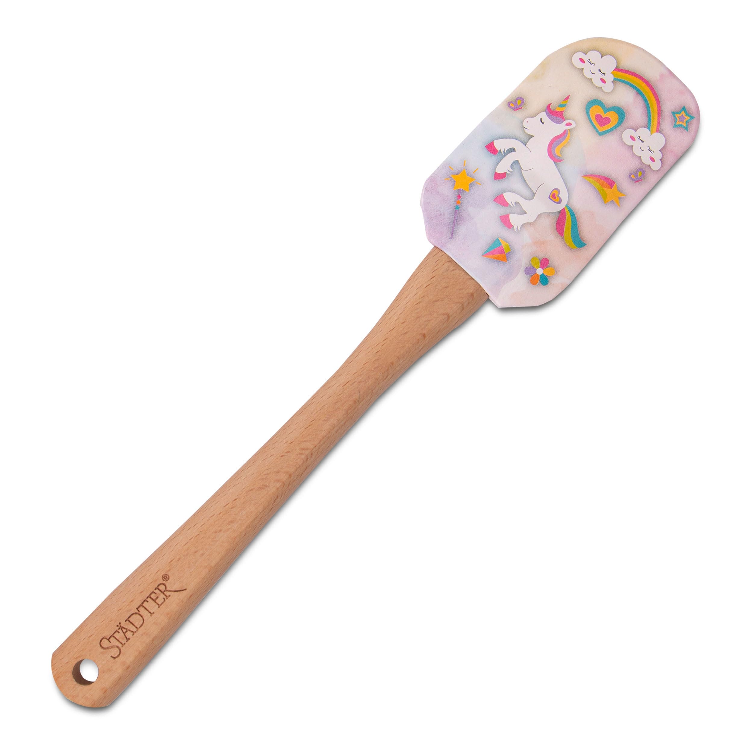 Spatule silicone STÄDTER pour vider vos bols sans rayer vos casseroles