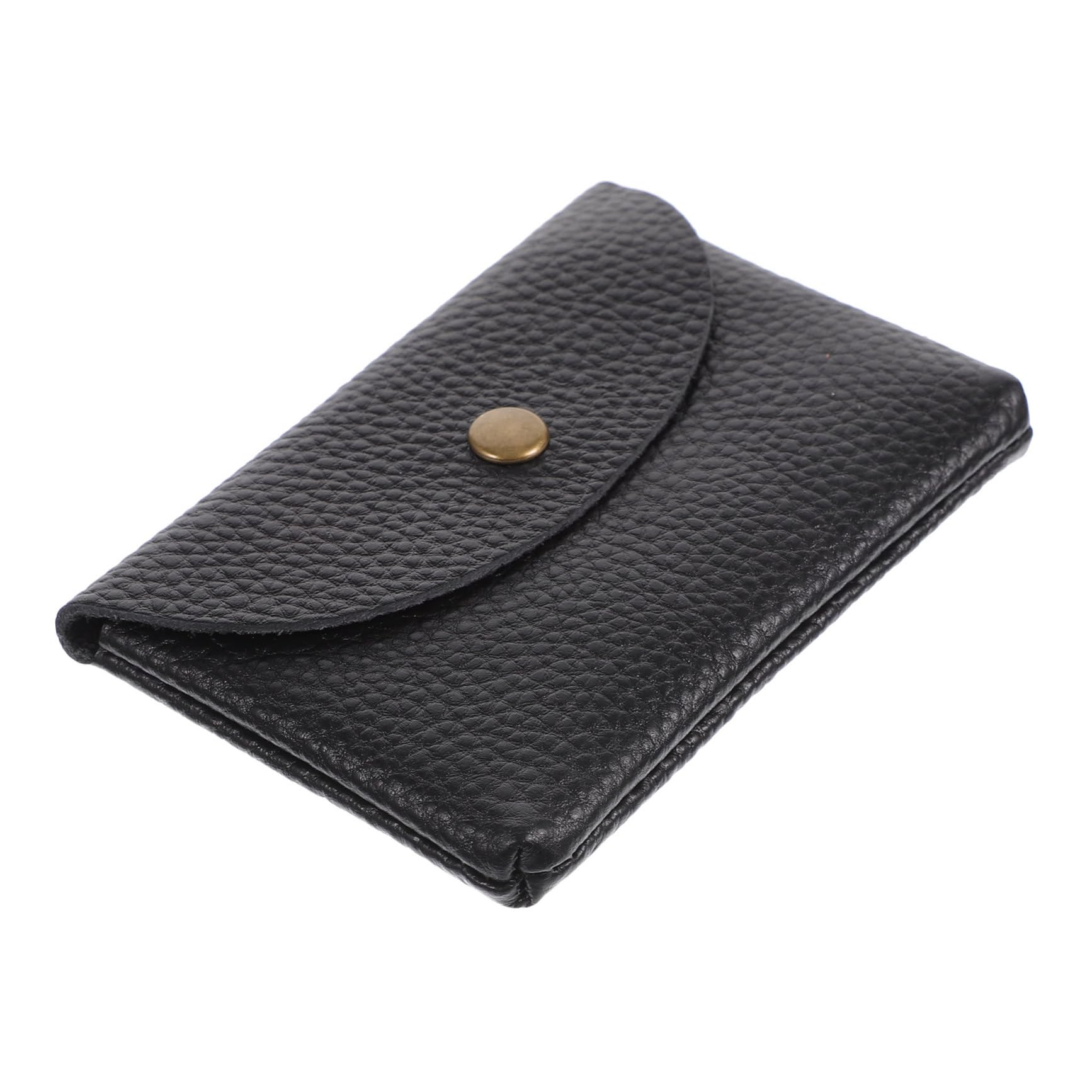 5piezas Cartera De Viaje De Cuero para Pasaporte Organizador De y Tarjetas Funda Portátil para Práctica y Resistente