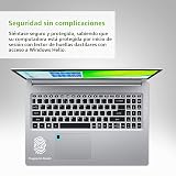 Portátil Acer Aspire 5 Slim A515-46-R14K, pantalla IPS Full HD de 15.6 pulgadas, procesador portátil de doble núcleo AMD Ryzen 3 3350U, memoria DDR4 de 4GB, unidad de estado sólido SSD NVMe de 128 GB, WiFi 6, teclado retroiluminado, Amazon Alexa, Windows 10 Home (modo S).