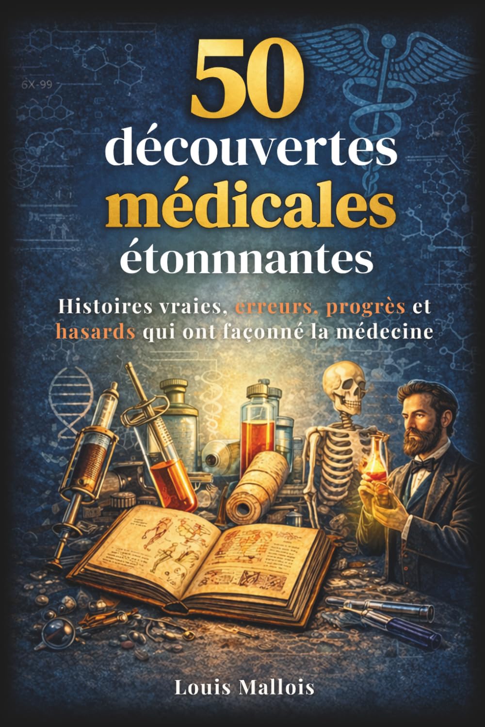 50 Découvertes Médicales Étonnantes: Histoires vraies, erreurs médicales et avancées qui ont changé la médecine