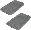 2 Sets Upgrade Computer Wrist Elbow Pad, DILIBRA Portable Memory Foam Arm Wrist Rest Pillow, Soft and Anti-Slip Wrist Support Mat for Keyboard Desktop Office Gaming - Alleviate Elbow Pain