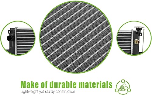 Vista 958 de SCITOO Reemplazo completo del radiador de aluminio para 1993-1998 para Toyota para T100 2.7L 3.0L 3.4L 2090 Radiador