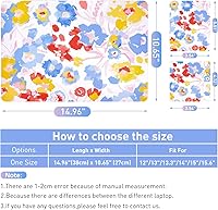 Vista 162 de Adhesivo para laptop de 12.1-15.6 pulgadas, calcomanía reutilizable universal de vinilo para laptop, protector de arte impermeable en color panal