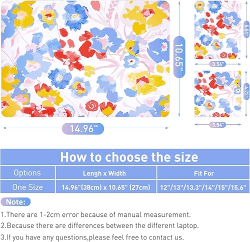 Miniatura 162 de Adhesivo para laptop de 12.1-15.6 pulgadas, calcomanía reutilizable universal de vinilo para laptop, protector de arte impermeable en color panal