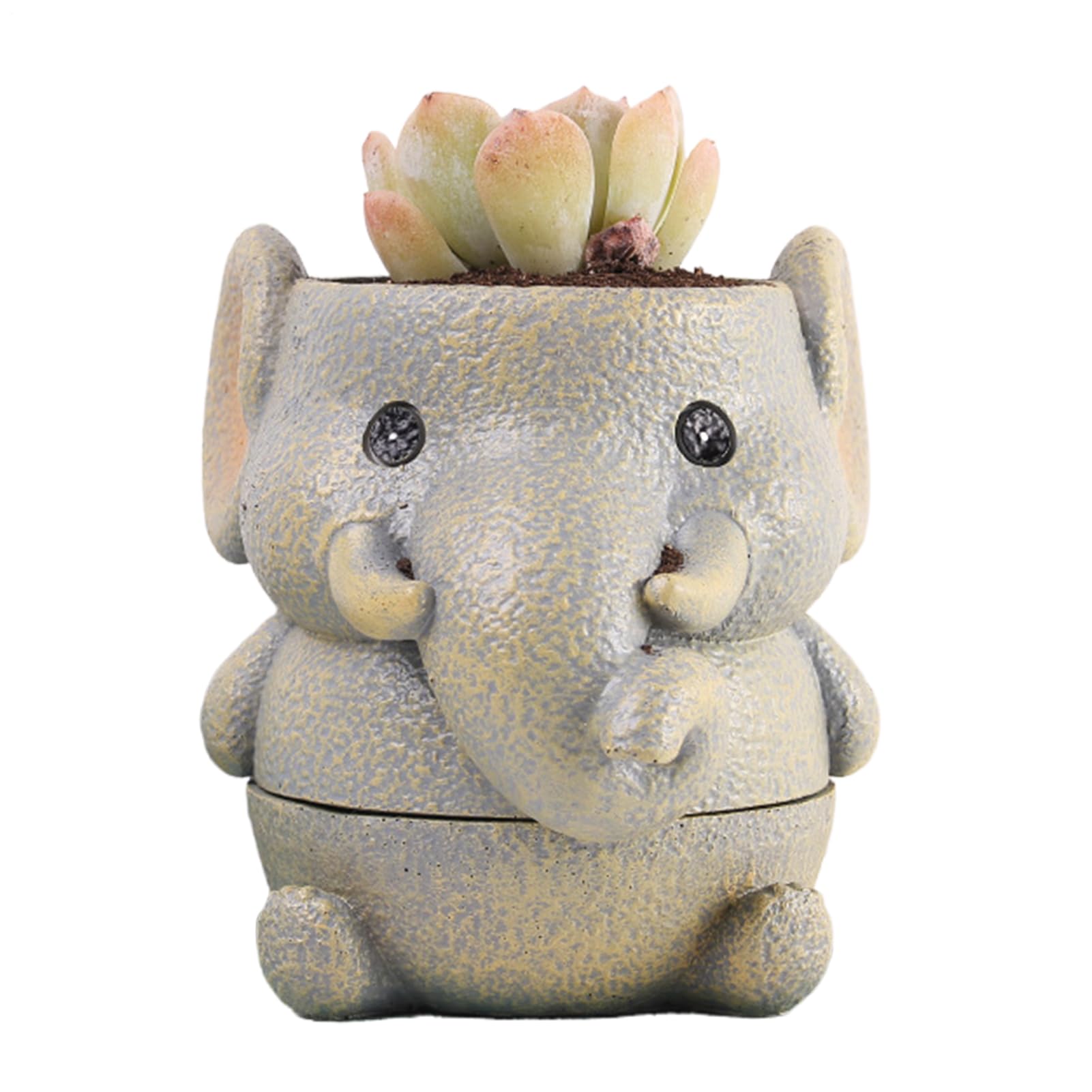 Pot de fleurs en forme d'animal pour embellir votre salon ou votre balcon fleuri