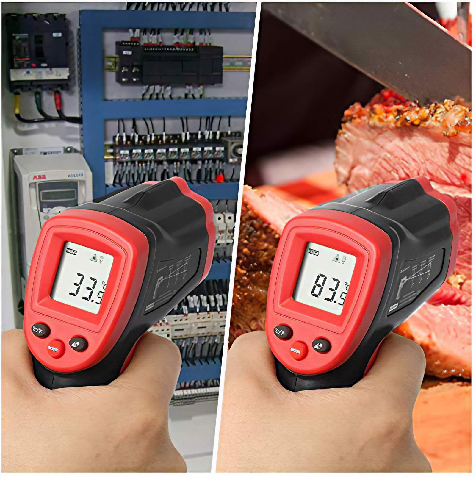Infrared Thermometer, eventek IR Laser Thermometer 50°C550°C (58°F