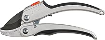 GARDENA Comfort Ratchet Secateurs SmartCut Stable garden shears, Anvil blade for thick, dry wood of up to 25 mm, 2 handle positions, with ratchet mechanism and alu handles 8798-20