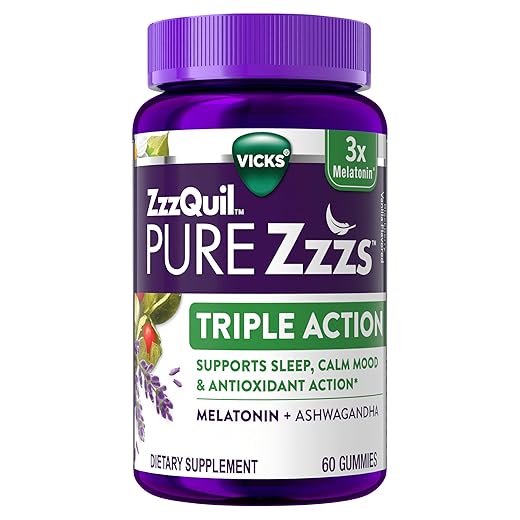 ZzzQuil PURE Zzzs Melatonin Gummies