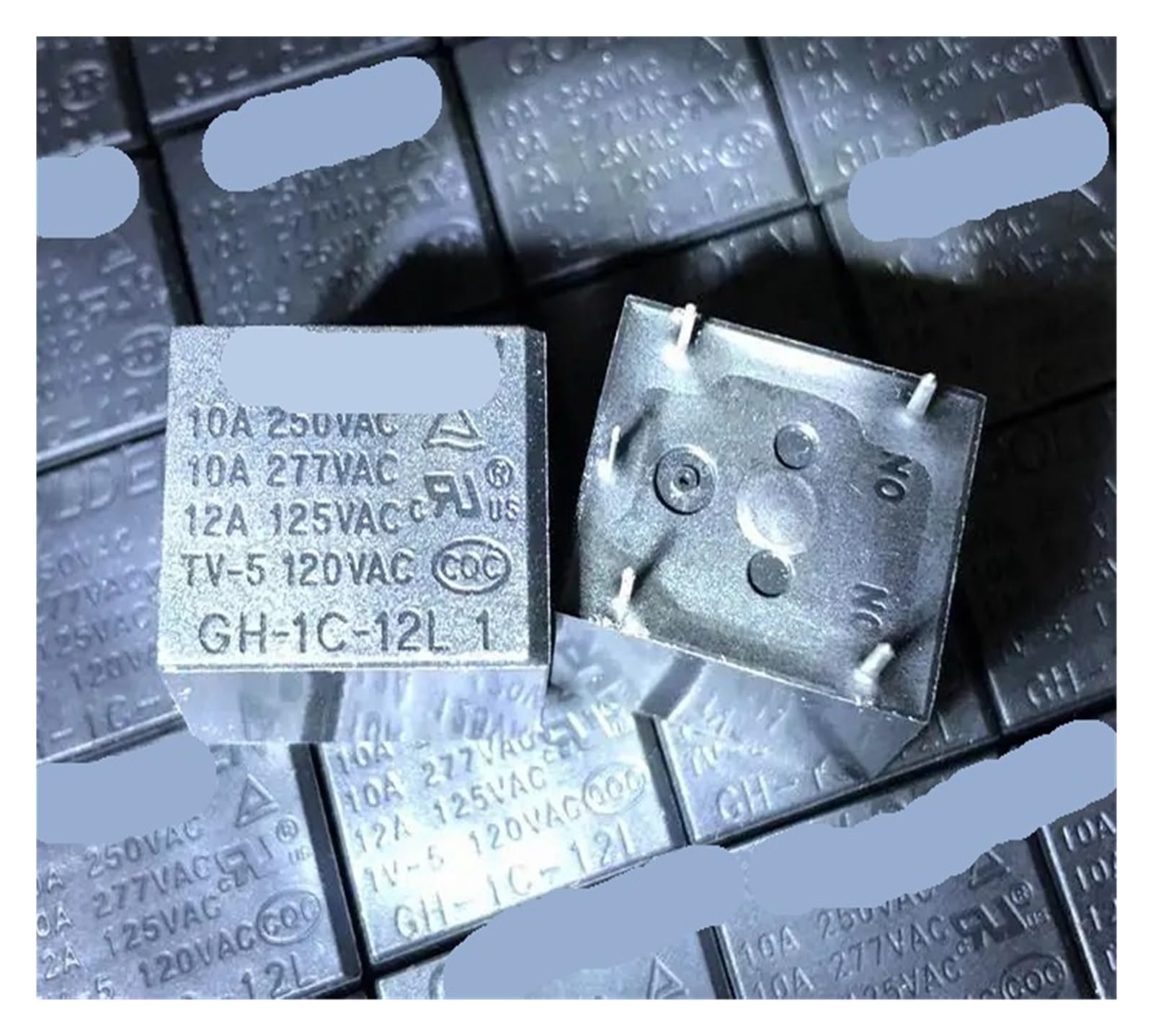 SMGLRUEAT 1pc GH-1C-12L1 12V Relay 5pins