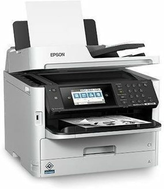 Epson Workforce Pro WF-M5799 Monochrome MFP Supertank Printer, White (C11CG04201-LB)