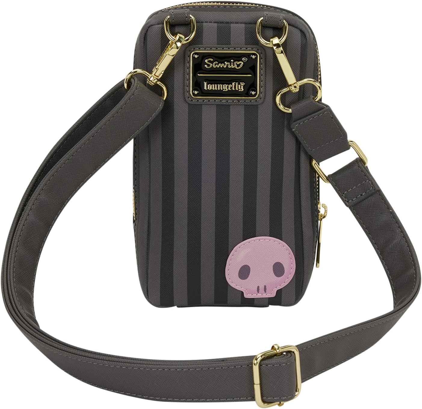 Loungefly サンリオ クロミ 20周年記念 携帯電話 クロスボディ バッグ コインバッグ付き クロミファッション