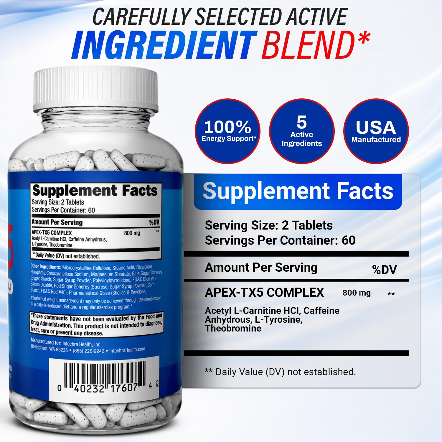 Thermogenic Diet Pills, Energy, Focus & Metabolic Support, 120 Tablets — Amazon image 7