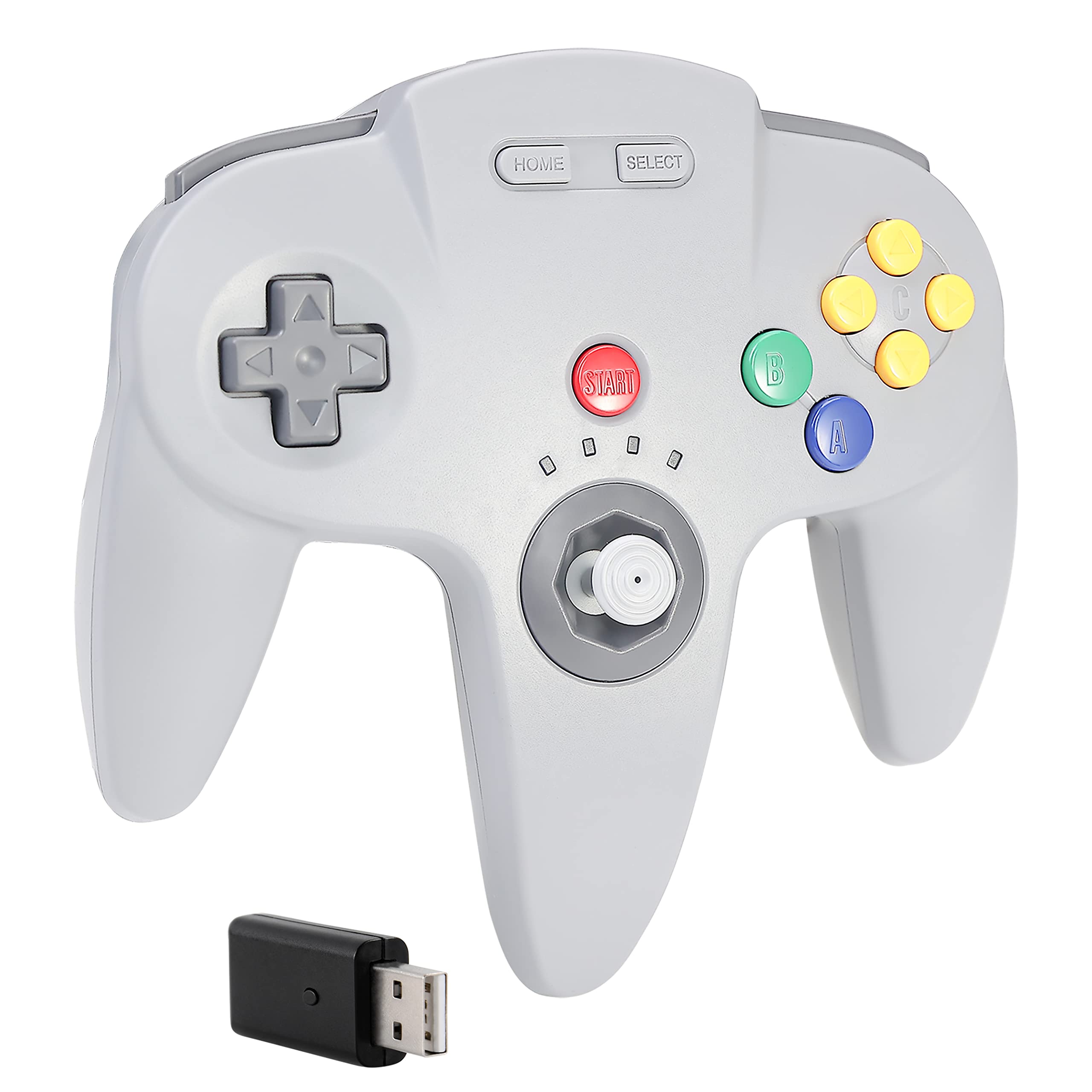 Snapklik.com : SAFFUN Wireless N64 Controller Made For Switch 1 & 2 ...