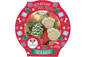 Santa Paws Classic Gourmet Dog Cookies: Christmas Treats for All Dogs