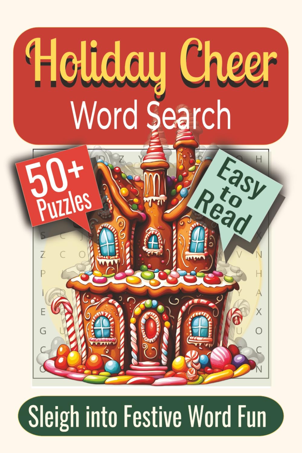 Holiday Cheer Word Search Puzzle Book: Puzzles Featuring Festive Treats, Cozy Traditions, and Winter Wonder