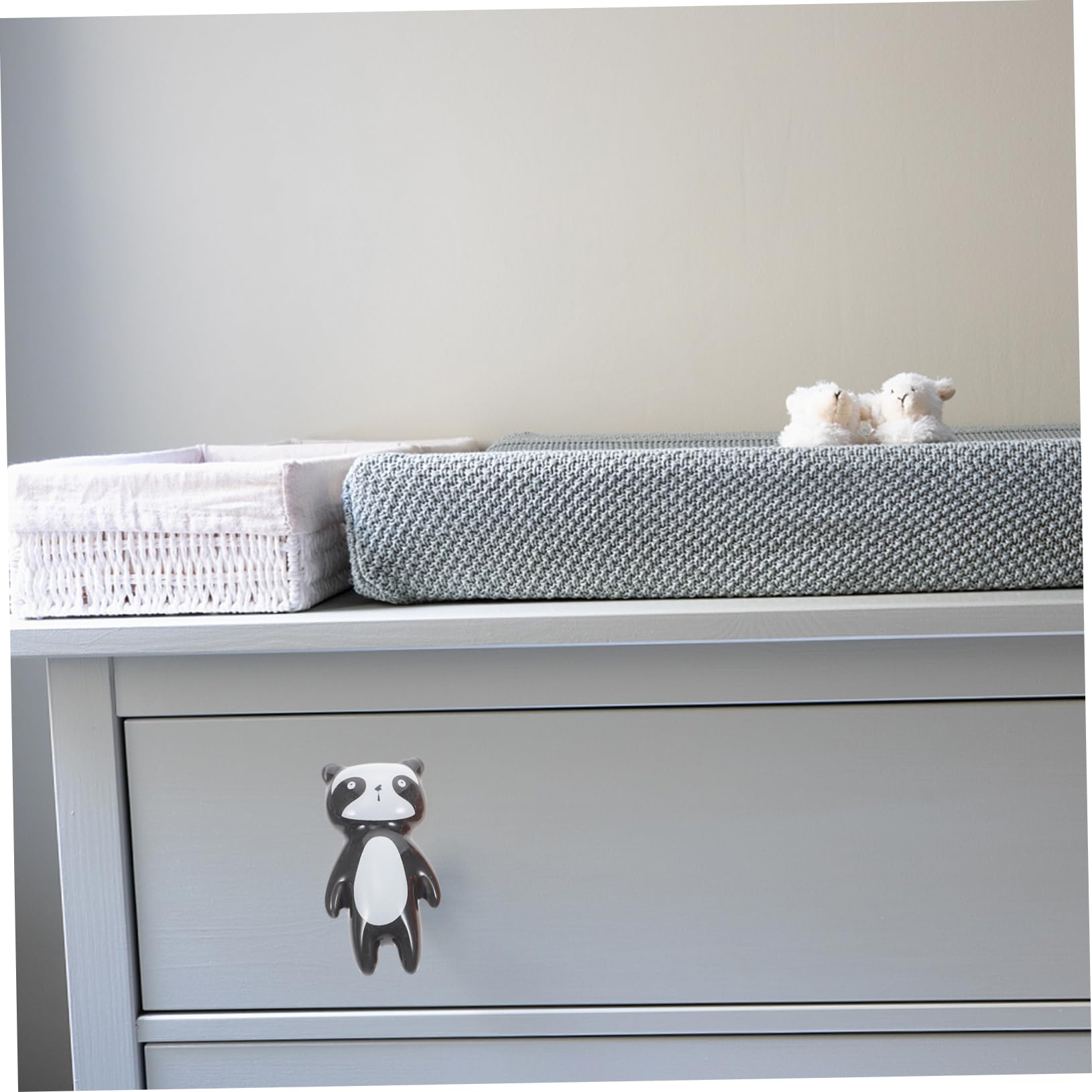 Mipcase Pomelli in Ceramica a Forma di Animale, 8 Pezzi, Facili da Installare, per Cassetti e Armadi, Decorazione per Camera dei Ragazzo Ragazza