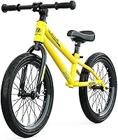 Vista 1 de GASLIKE 16 Inch Balance Bike for Big Kids Boys and Girls, No Pedal Sports Training Bicycle, Adjustable Seat Pneumatic Tires Quick Assembly