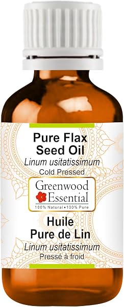 Greenwood Essential Cold Pressed Flax Seed Oil 100ml