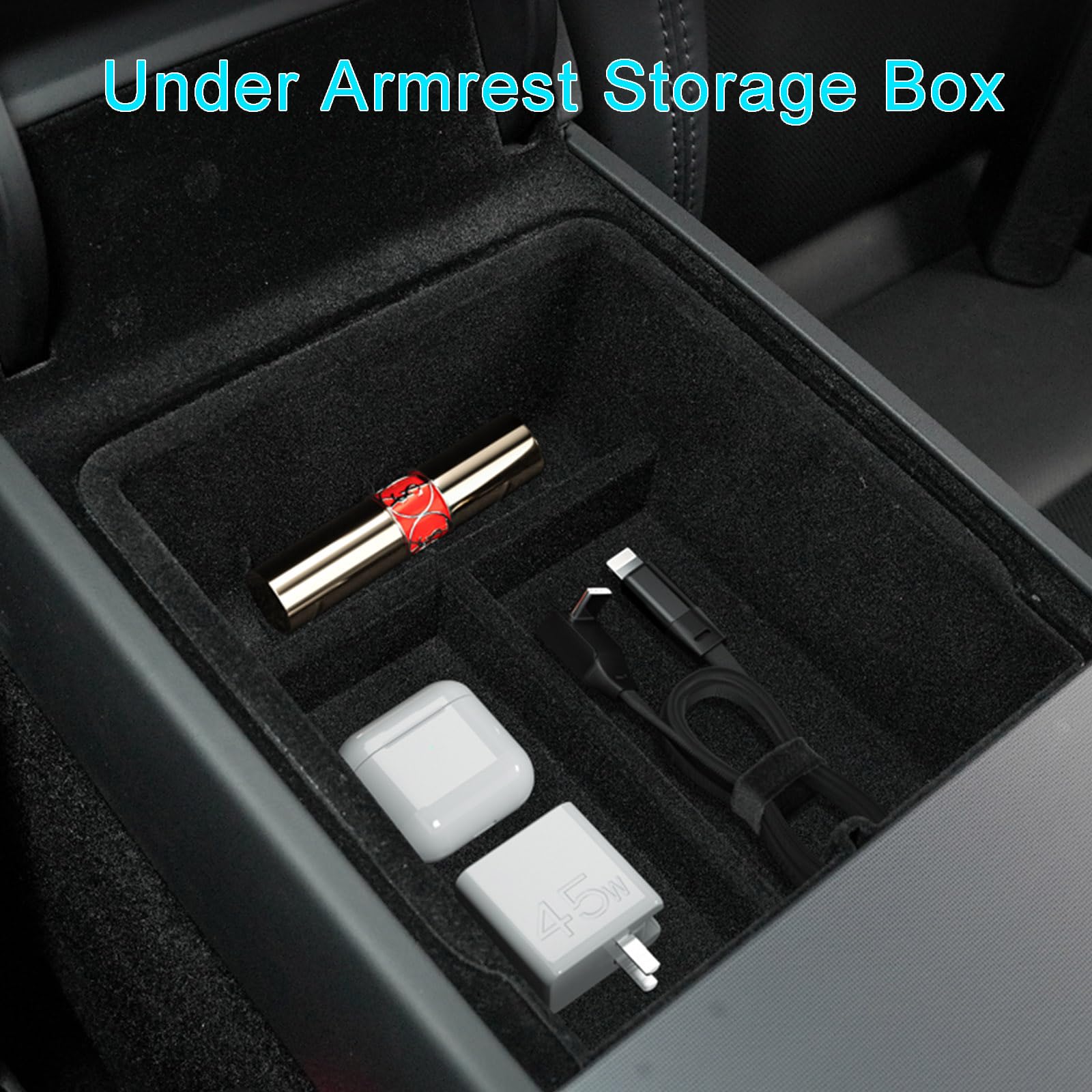 LANTU 3 Pcs Zubehör für Tesla Model 3 2024-2025