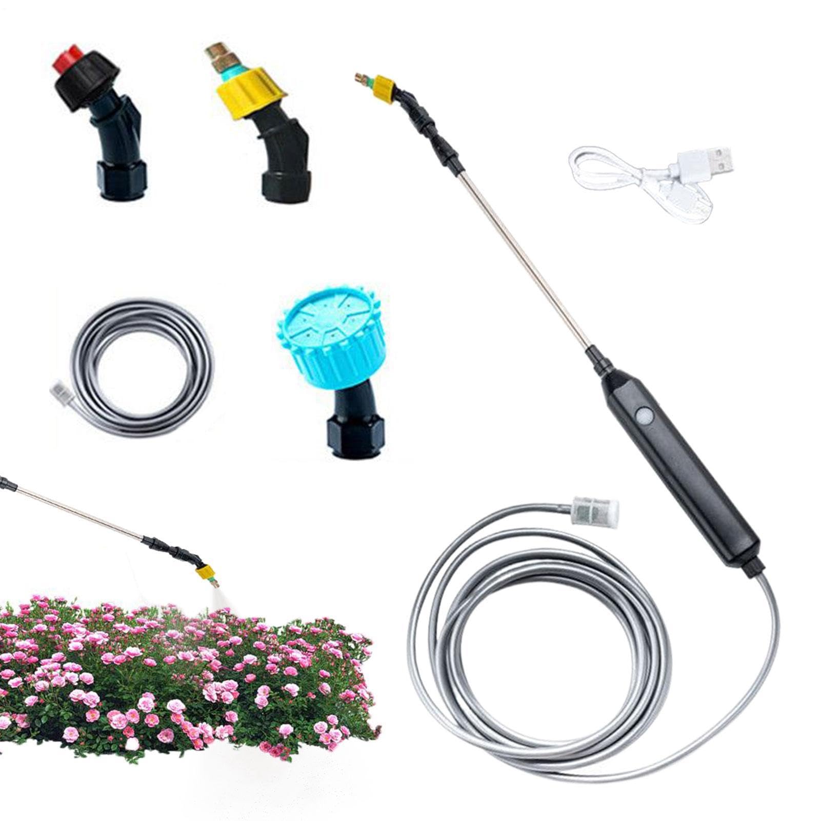 Spruzzatore a pompa elettrico Nebulizzatore A Pompa Da Irrigazione | Spruzzatore Per Irrigazione Da Giardino Esterno Per Prato Retro Patio d'Ingresso Fattoria Serra All'Aperto