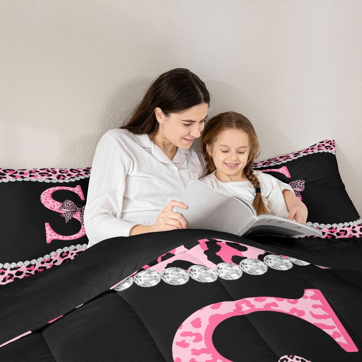Personalized Kids Comforter Set - Letter A Design -21 Personalized Kids Comforter Set - Letter A Design -21