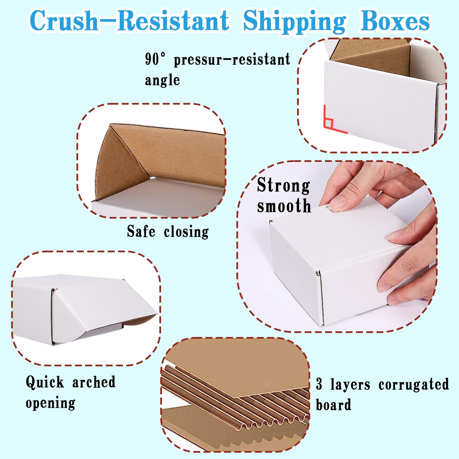 Las Mejores Ofertas En Envío De Cartón Y Cajas Móviles 9" Interior