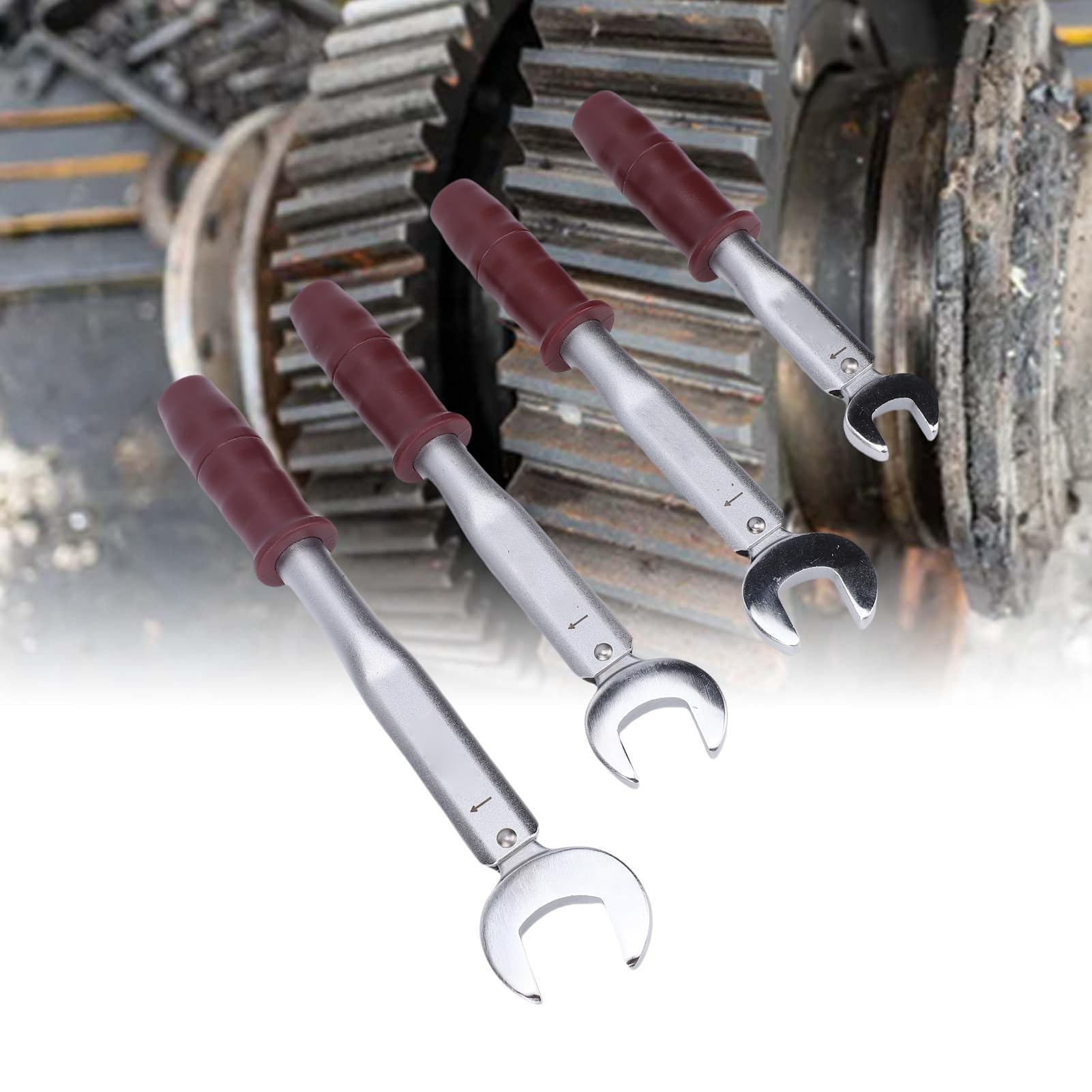 Fafeicy Drehmomentschlüssel-Set mit Offenem Ende und Präziser Steuerung, 17 Mm, 22 Mm, 26, 29, für die Reparatur von Klimaanlagen