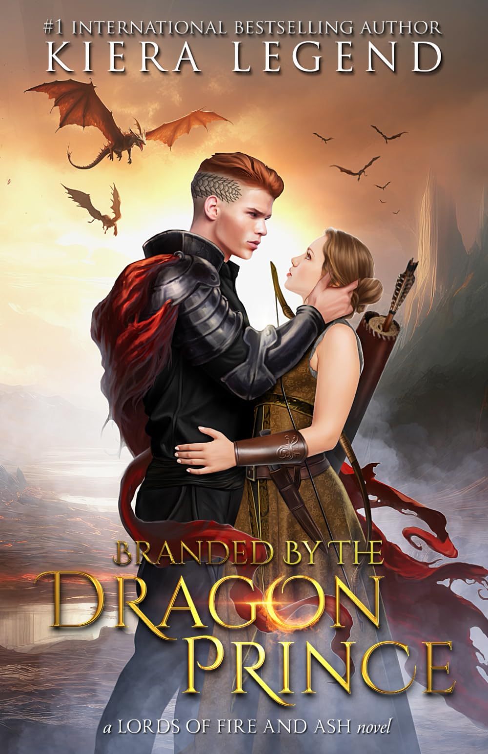 Branded By The Dragon Prince (Lords Of Fire & Ash)