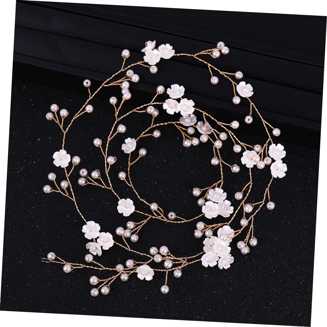 FRCOLOR 3 Tocados Con Cadena Para El Pelo Para Mujer Hechos A Mano Banda Para El Pelo Diadema Creativa Para Boda Graduación Y Noche.