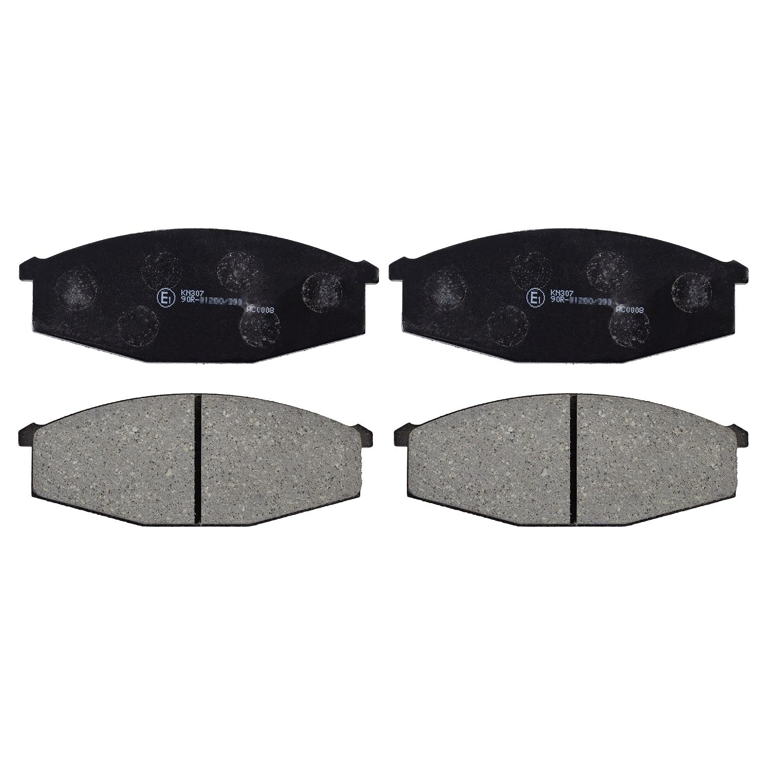 Brake Pads Set fits NISSAN CABSTAR F22 2.0 Front 82 to 92 Blue Print AY040NS824