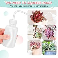 Vista 4 de Valchoose Botella de agua premium para pestañas de 150ML para extensiones, 5.1oz botellas de agua blancas para tatuaje sin necesidad de apretar