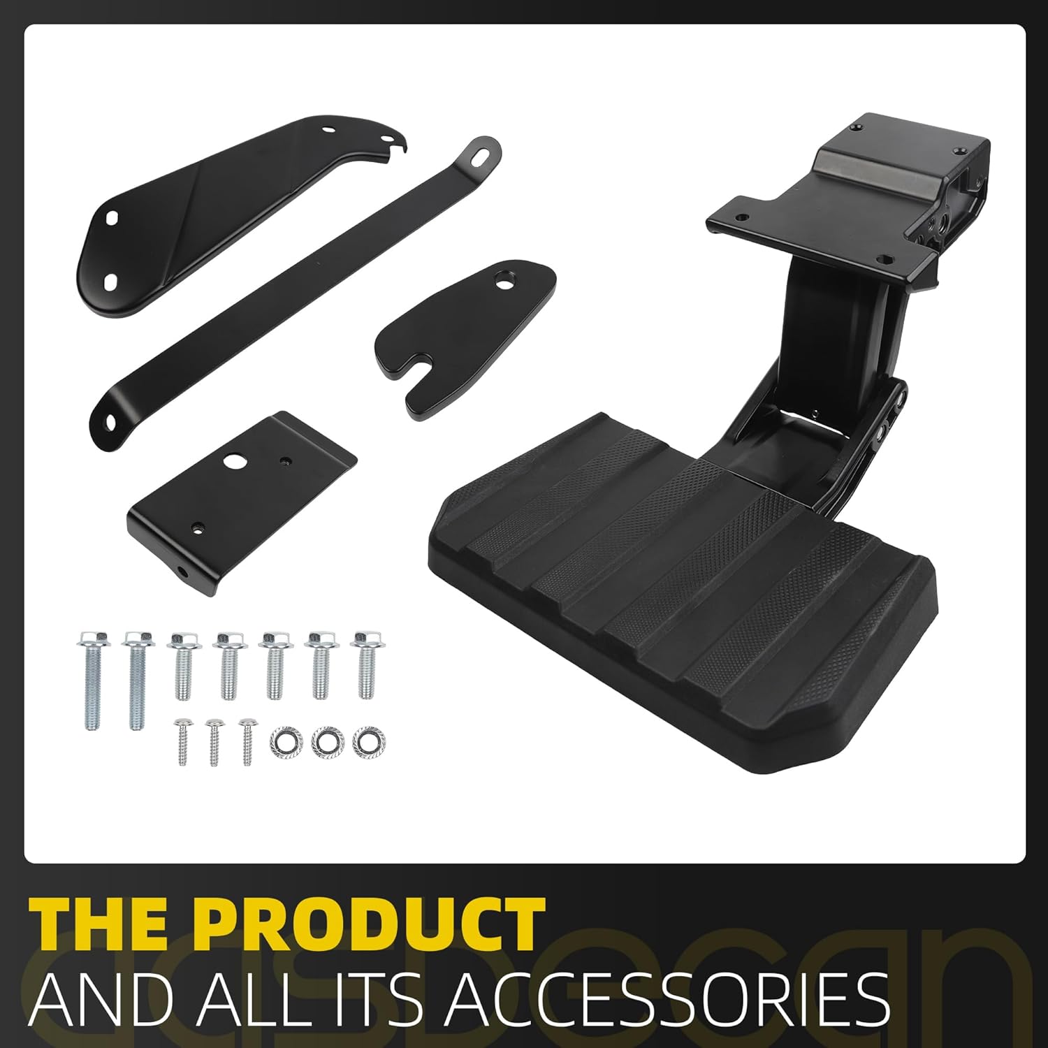 Dasbecan Truck Side Step Retractable Step Compatible with Left Driver Side Ford F250 Super Duty 2023 2024 2025 Replace# VPC3Z17A958D VPC3Z-17A958-D