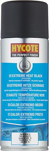 Hycote Pintura en aerosol de secado rápido para automóvil, color negro, 13.5 onzas