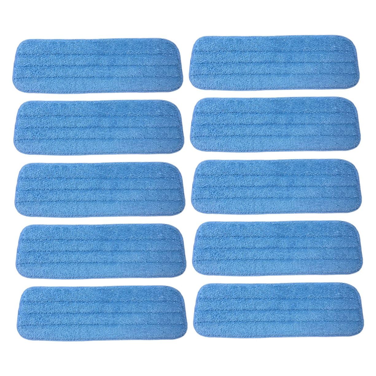10 Pezzi Panni Riutilizzabili in Microfibra Panni Lavabili Per Pulizia Di Pavimenti Superfici Dure Ricarica Per Mop Spray