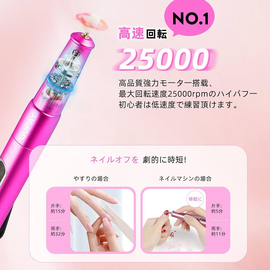 ai Mate M5N35ST 充電式ネイルマシン ai Mate M5N35ST 充電式ネイルマシン