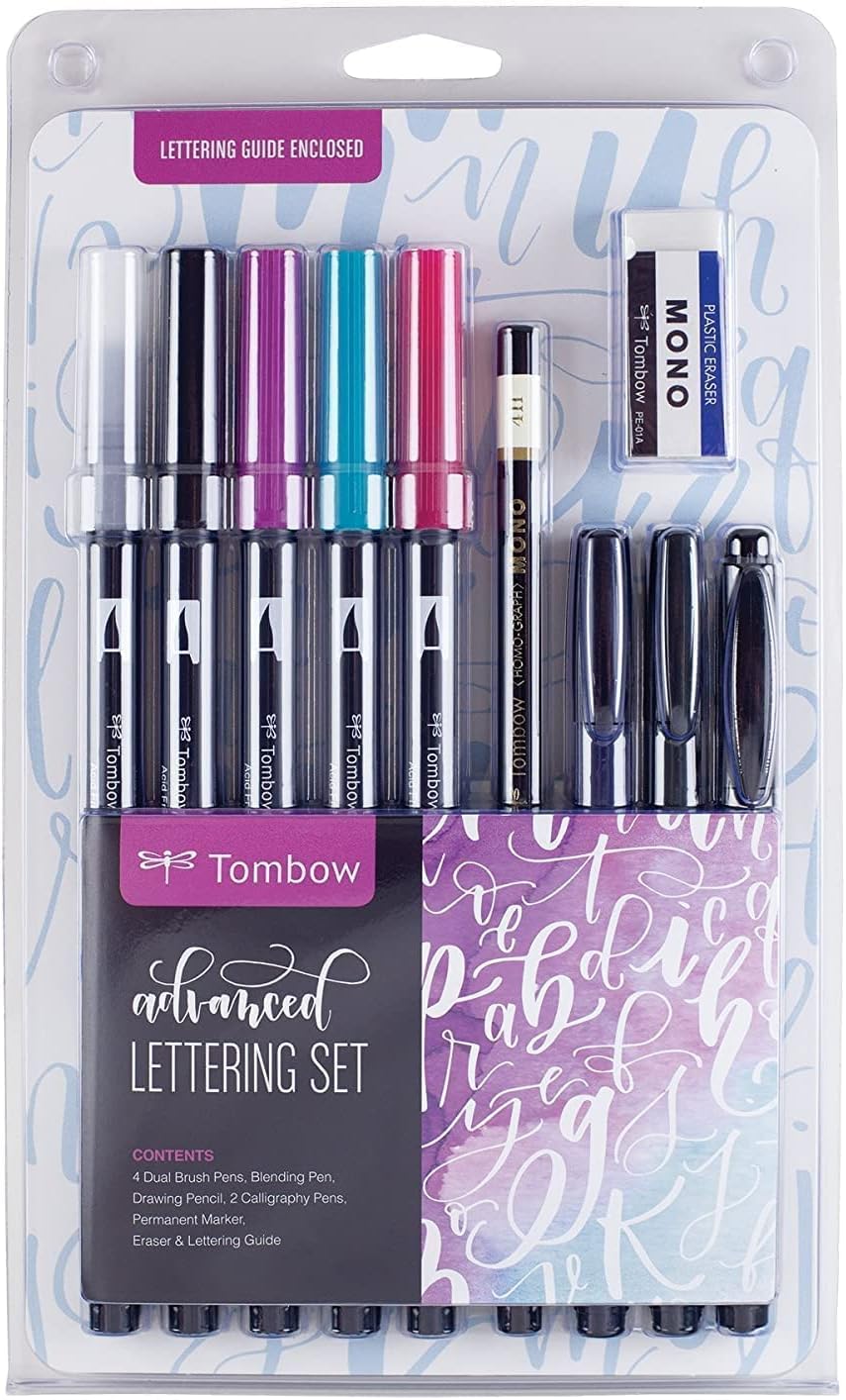 56191 Advanced Lettering Set. Includes Need to Enhance Your Hand Lettering