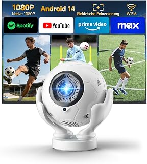 Magcubic Mini Beamer 4K mit Native 1080P Full HD & 400 ANSI