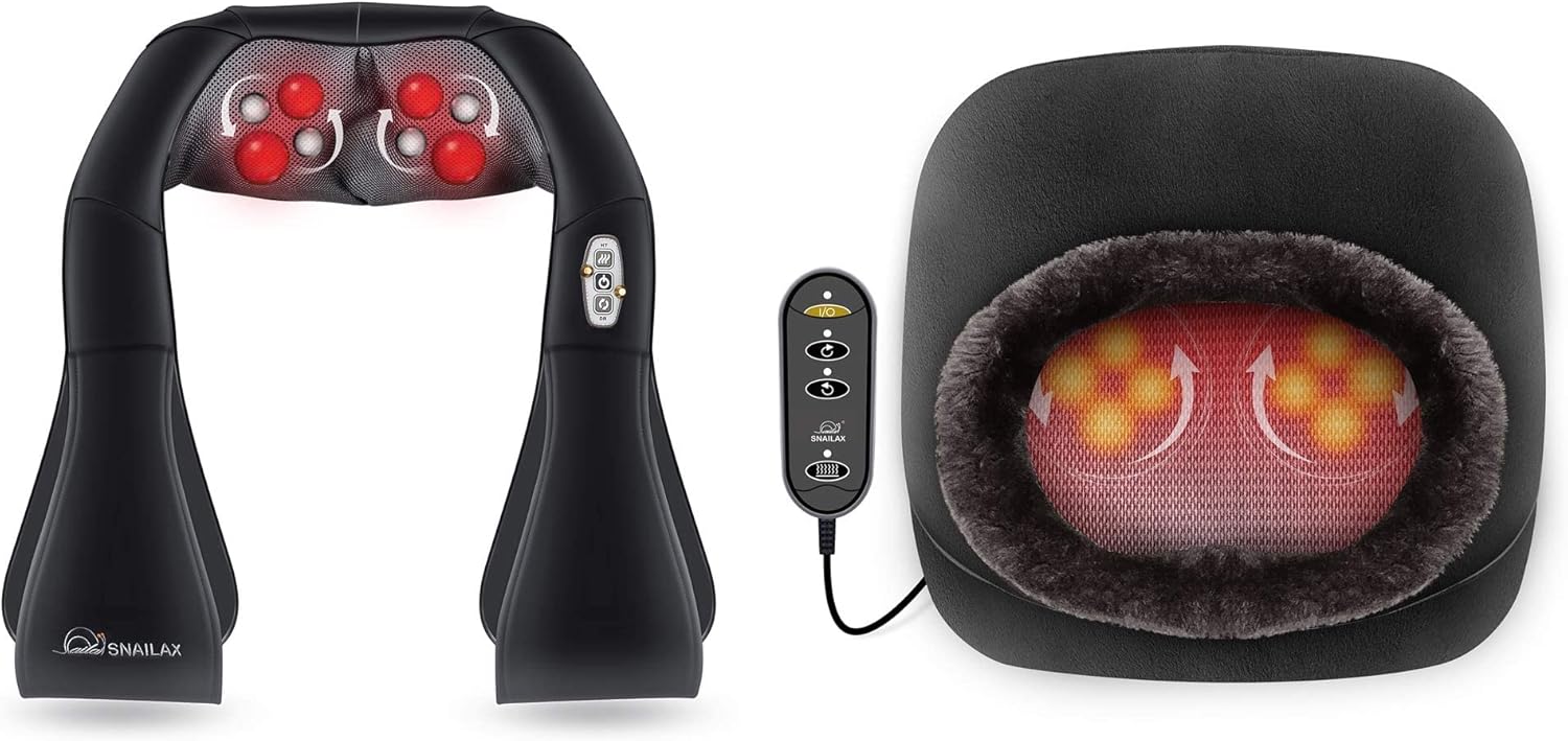 Snailax Shiatsu Neck and Shoulder Massager Back Panama Ubuy